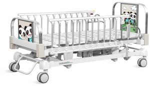 Adjustable Five Electric Functions Kids Hospital Bed