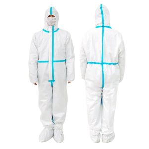 First Aid Disposable Microporous Coated Coverall Suit