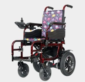 Foldable Electric Wheelchairs for Kinds Aliminum Alloy Lightweight Wheelchair