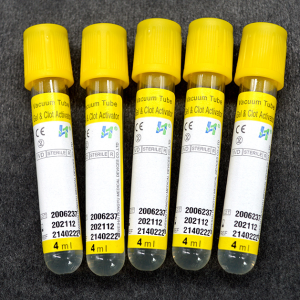 Separation Gel Tube, Clot Activator Tube