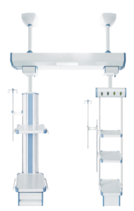 Spiral Arm Suspension Bridge Wet and Dry Separation Medical Hanger Type Section Tower