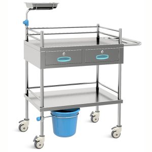 Hospital Clinic Serving Cart Trolley Medical Surgery Dental Cart