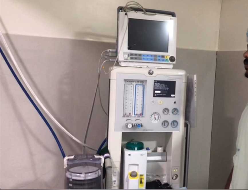 how do anesthesia machines work