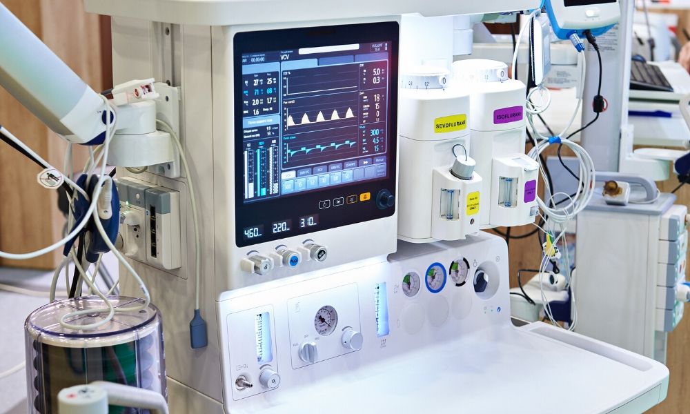 how do anesthesia machines work
