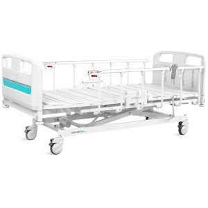 What is the function of an electric hospital bed
